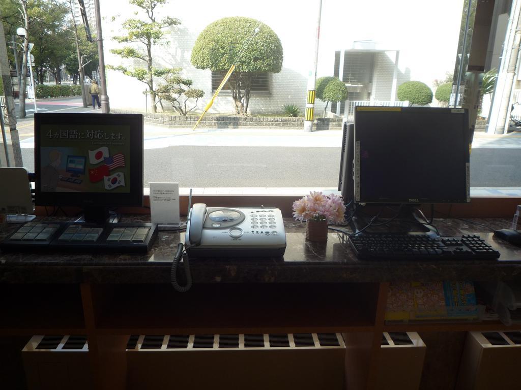 Toyoko Inn Hiroshima Heiwa-Odori Dış mekan fotoğraf